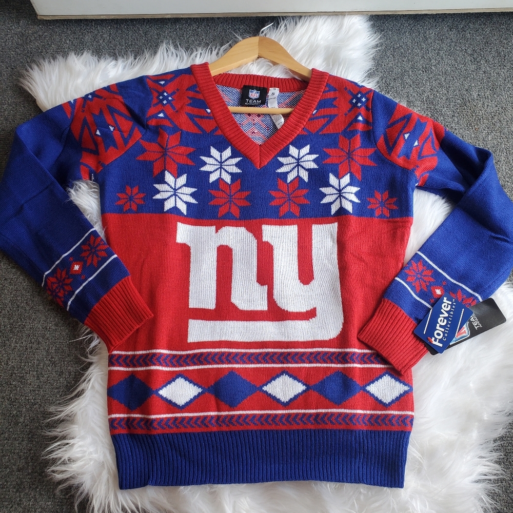 NWT NY Giants NFL/ Foco Women's Sweater - Size Small